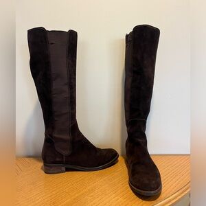 Cole Haan Nike Air chocolate suede pull on boot size 8B